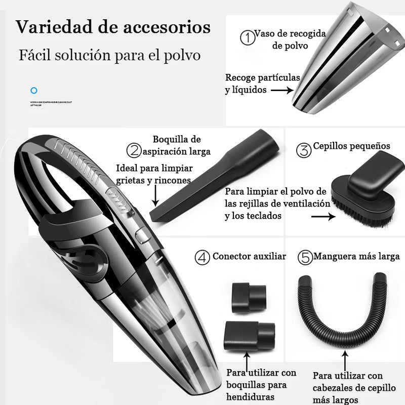 ReShine Vacuum Pro – Aspirador Portátil Sem Fios